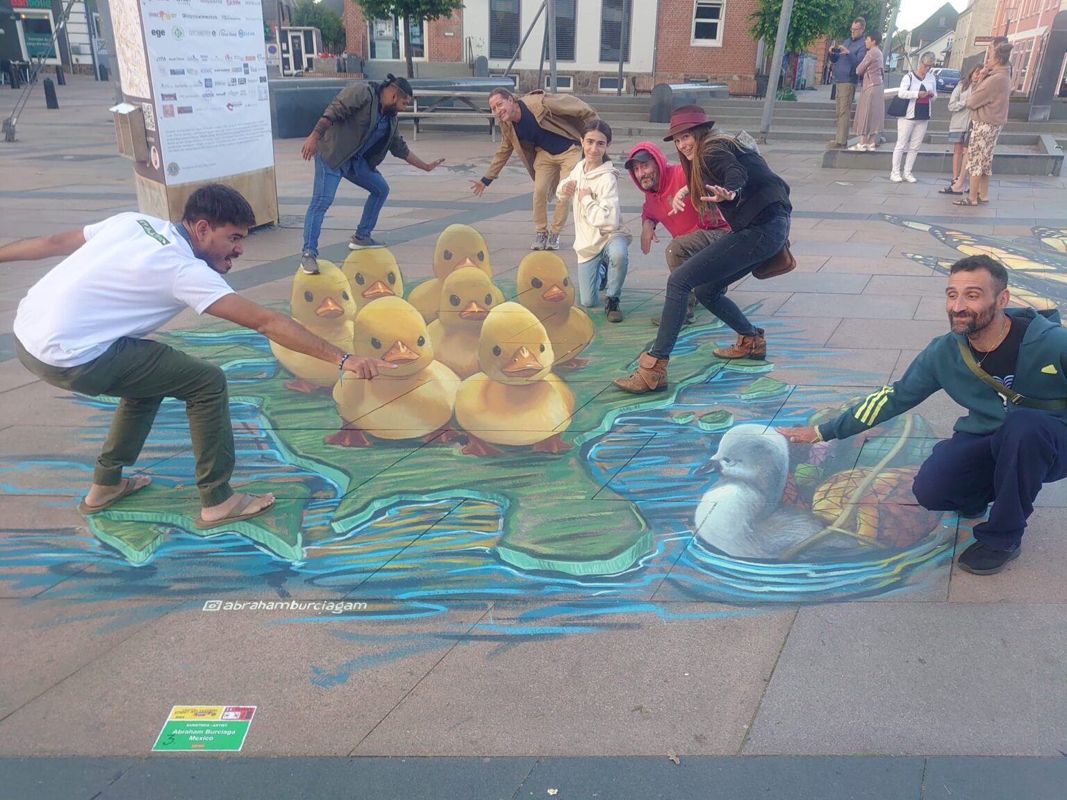 Kunstnere samlet hos Street Art Brande